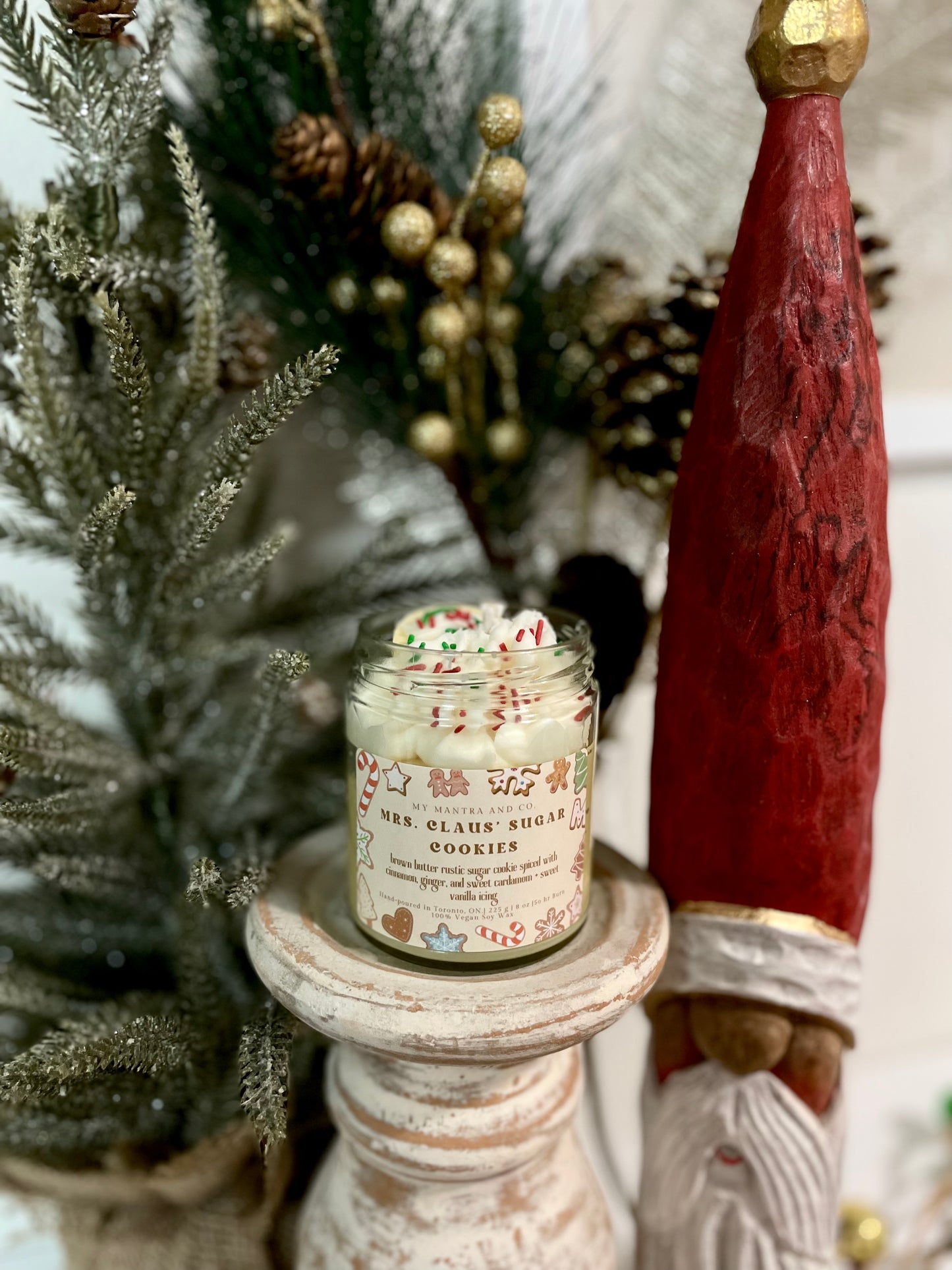 Mrs. Claus’ Sugar Cookies Candle