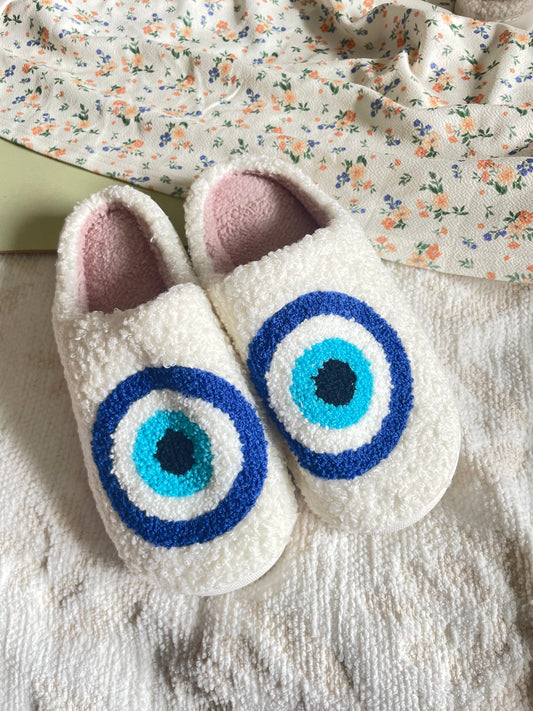 Evil Eye Slippers