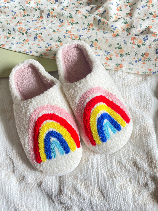 Rainbow Slippers