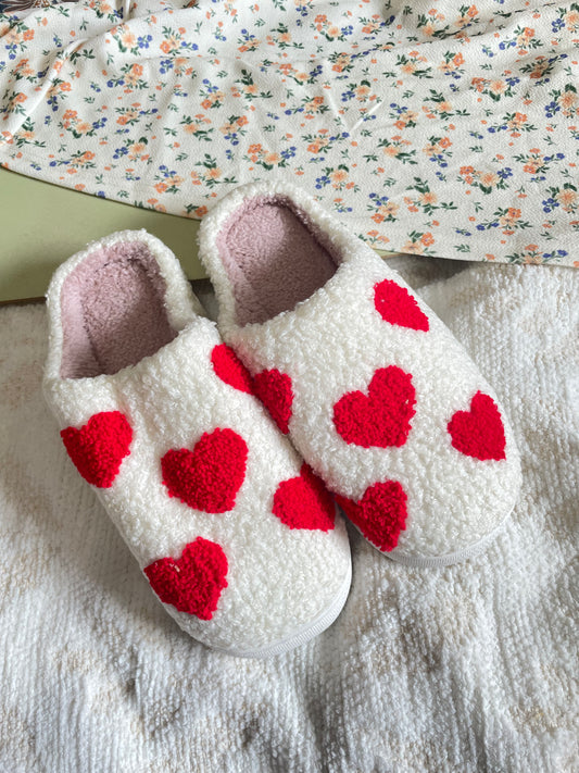 Mini Hearts Slippers