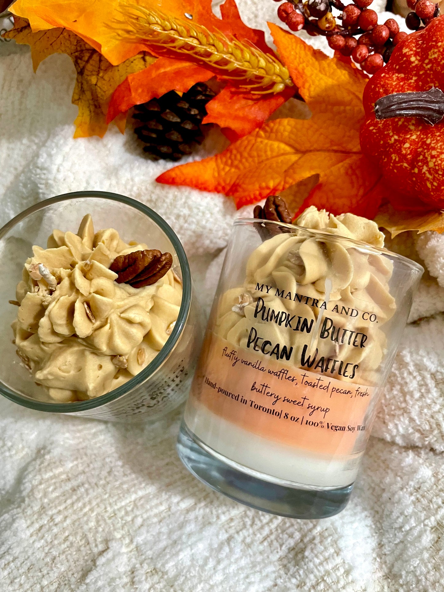 9oz Pumpkin Butter Pecan Waffles Candle